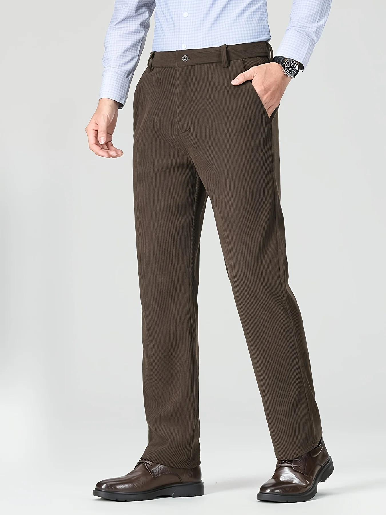 Thumbnail 3 - #1 Compare Mens Straight Leg Trousers Before You Buy