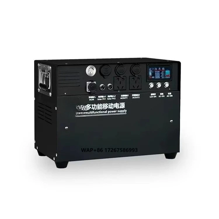 

Портативная станция 3000 Вт, 4600 Вт, литий-ионная чистая синусоида, MPPT, солнечная панель, порт для автодома, аварийный фонарик для автомобилей, прикуриватель