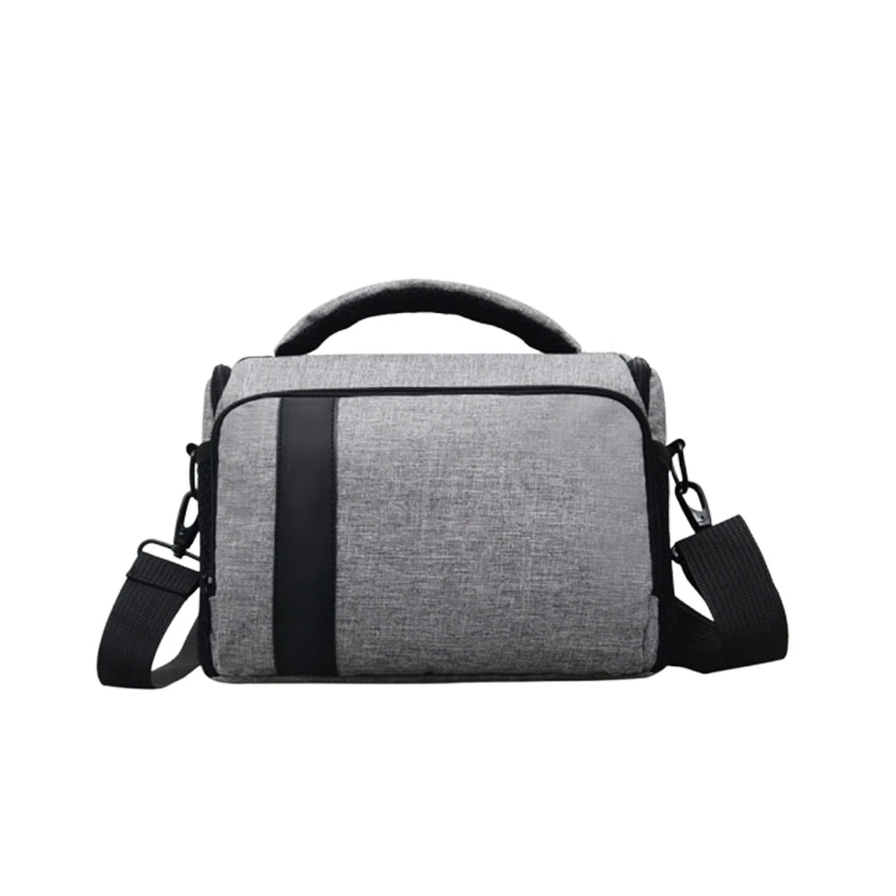 

Camera Bag Gray Shoulder Insert Bag Durable Portable Outdoor Photography Storage Inner Case Safe Compact Travel Use