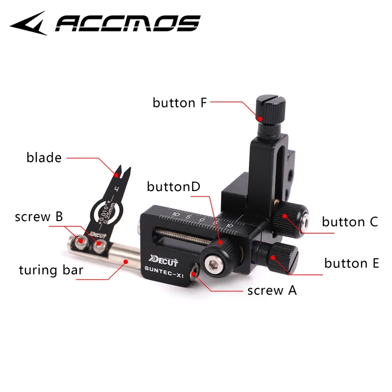 DECUT SUNTEC-X1/SUNTEC الرماية اليد اليمنى/اليسرى مجمع القوس السهم الراحة مع تصاعد شفرة الصلب ورقة اطلاق النار الملحقات