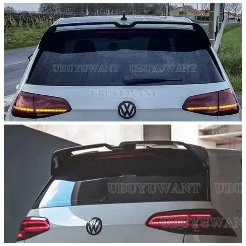 Alerón Trasero Estilo Oettinger para Volkswagen Golf MK7 7.5 GTI R GTD Golf 7 2013-2020, Tuning para Autos