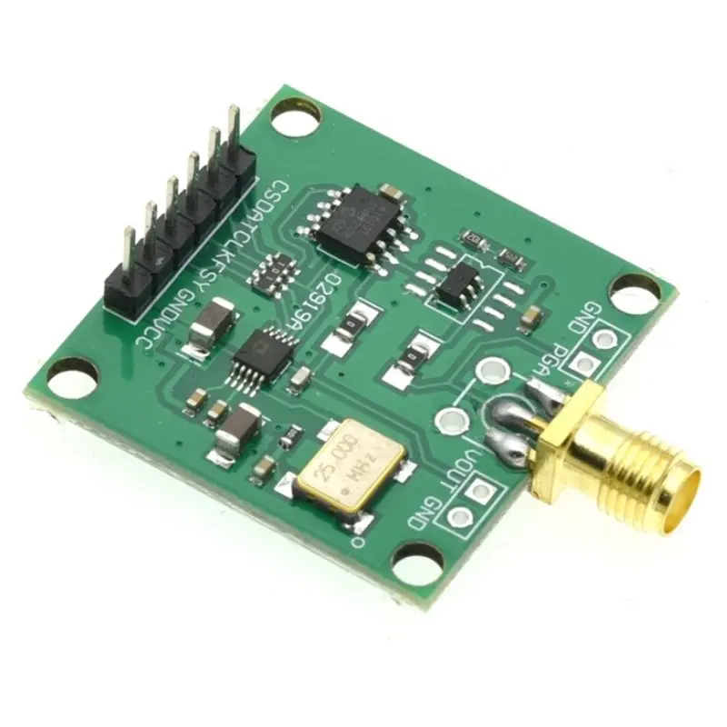 B68A AD9833 DDS Signal Generator Module-SPI Interface, 0 To 12.5Mhz Sine/Triangle/Square Wave, Dual Output With Amplifier
