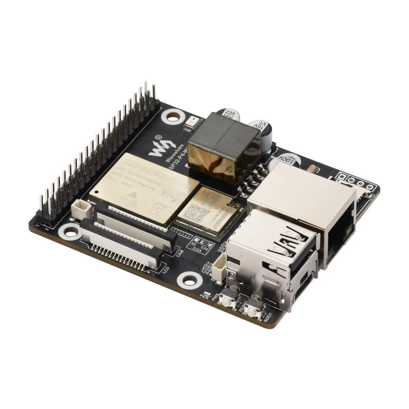 ESP32-P4-WIFI6-POE-ETH لوحة تطوير عالية الأداء، استنادًا إلى ESP32-P4 وESP32-C6، تدعم Wi-Fi 6 وBluetooth 5 (LE)