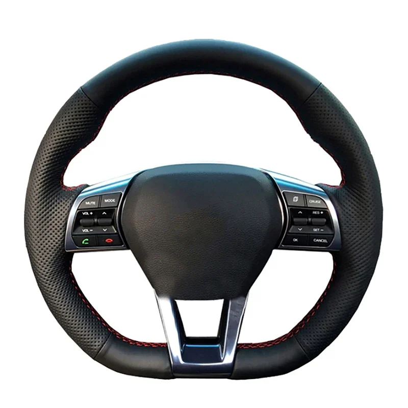 Car Steering Wheel Cover For Toyota Sienna 2021 2022 2023 Highlander 2020-2022 Highlander Hybrid Customize Steering Wrap