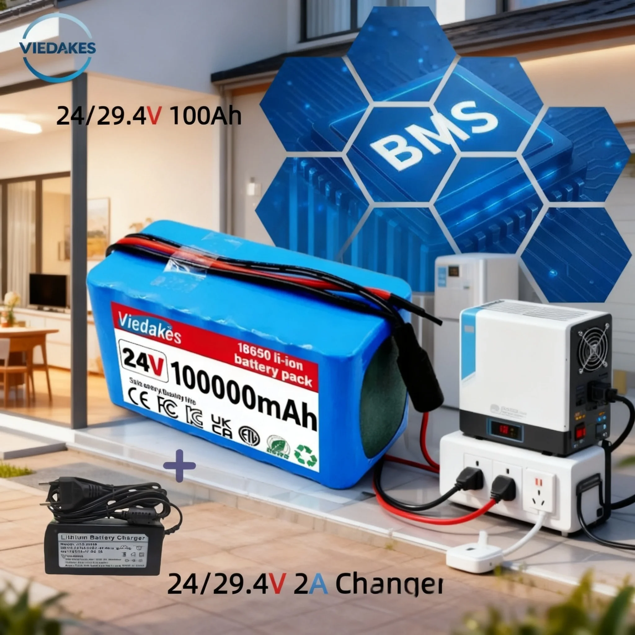 

【Hot sale】7S3P 24V 100000mAh 18650 lithium battery pack, large capacity, universal, high cost-effectiveness, quality assurance