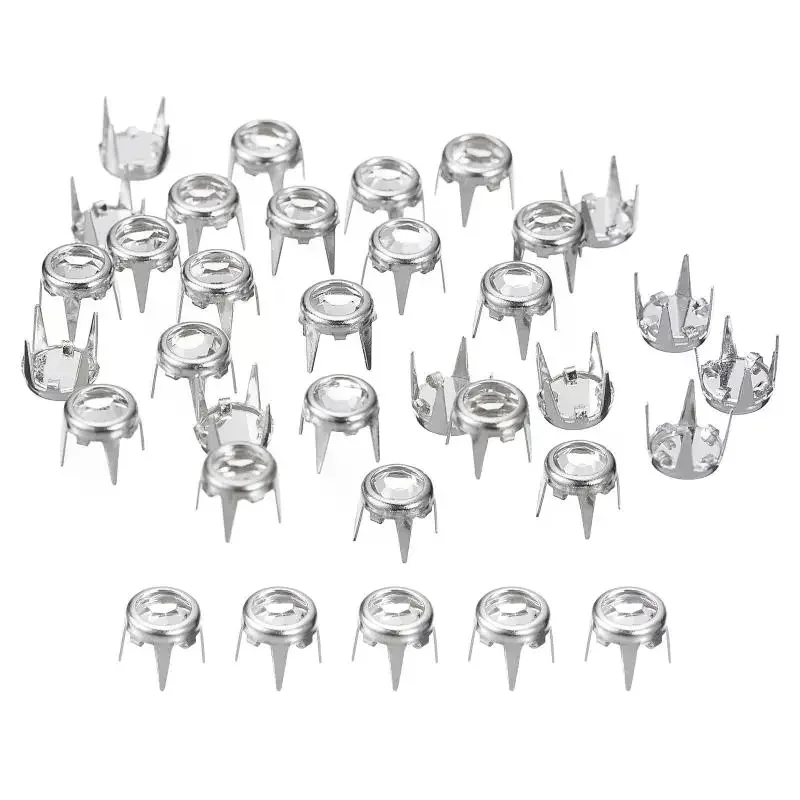 Revolutionize Leather Fashion with 50Pcs Stunning Rhinestone Spot Spikes
