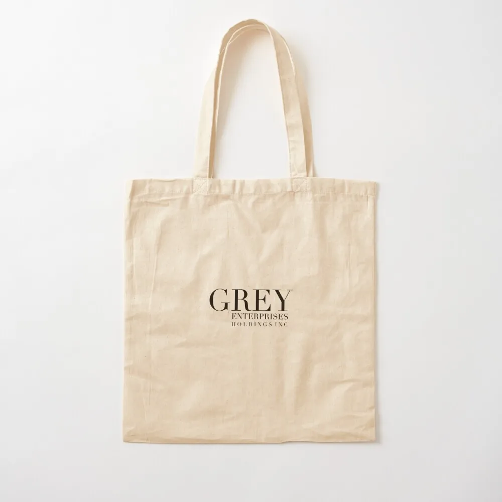 Grey Enterprises (Black Version) Tote Bag shopper bags free delivery bags Canvas Tote Bag