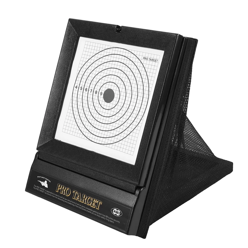 

Outdoor Portable Targets For Reusable Bb & Pellet With Trap Net Catcher
