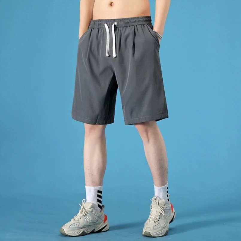 Summer Outdoor Invisible Zipper Open Crotch Casual Shorts Pants for Men Couples Sexual Bottoms