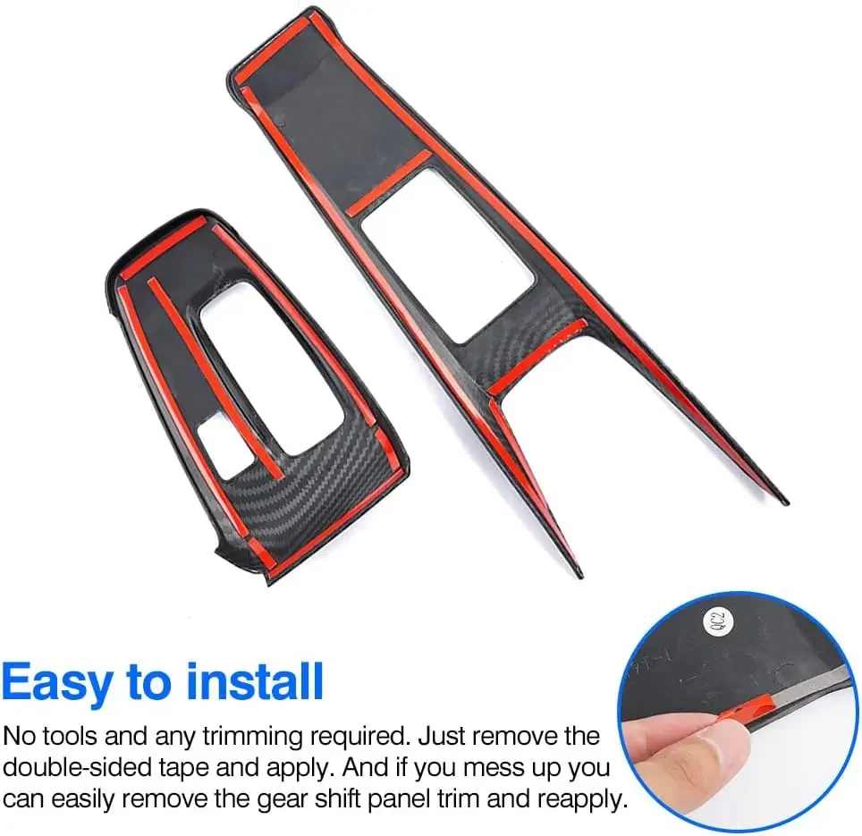 Car Center Console Gear Shift Panel Cover Trim Sticker for Hyundai Sonata DN8 SE/SEL Plus/Limited/N Line Accessories 2020-2023 - Image 6