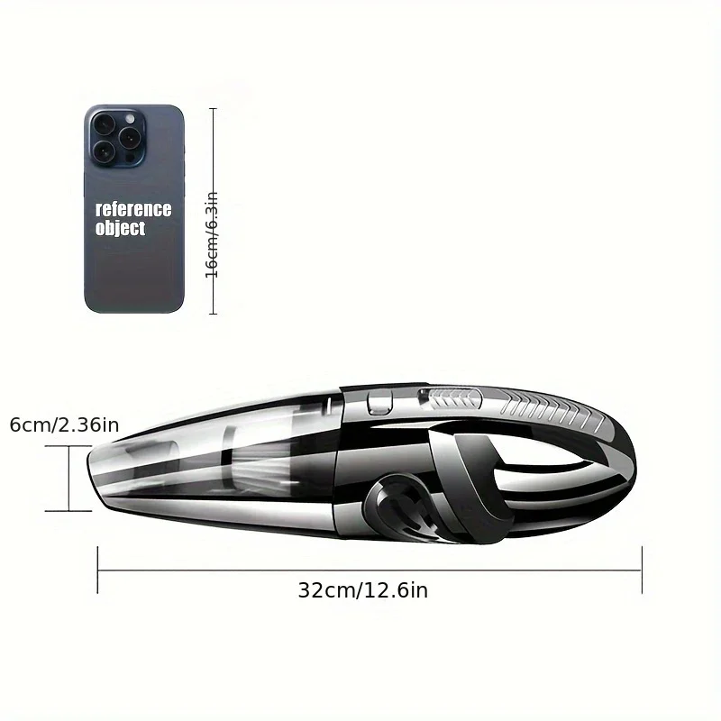 Portable wireless vacuum cleaner, multi-function car and home dual-use, USB charging, long battery life - Image 6