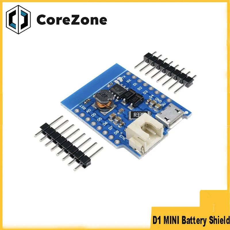 1-10pcs D1 MINI Battery Shield Mini Single Cell Li-Ion Battery Charging and Battery Boost Shield