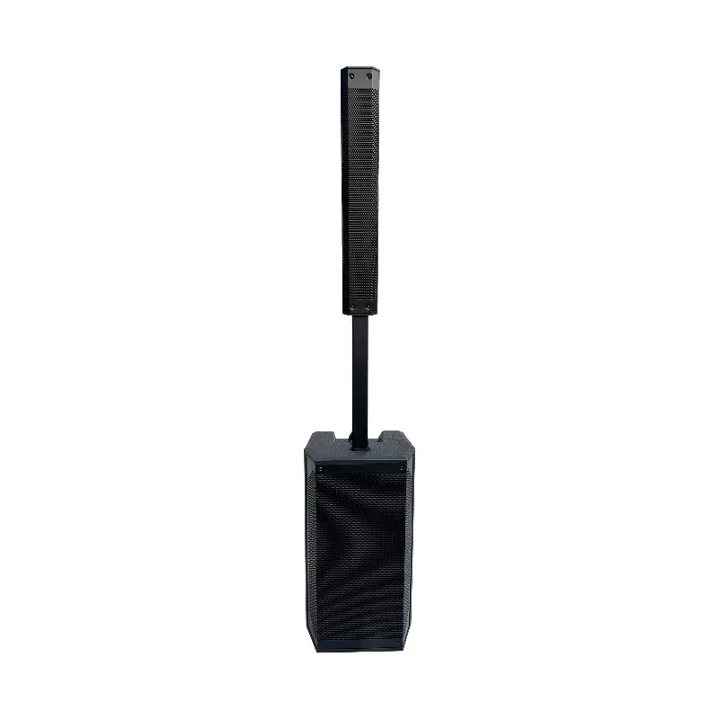 Professional Audio Rechargeable Wireless Bluetooth Speaker Portable 6*3 Inches Line Array Column Speaker +2*10 Inches Subwoofer
