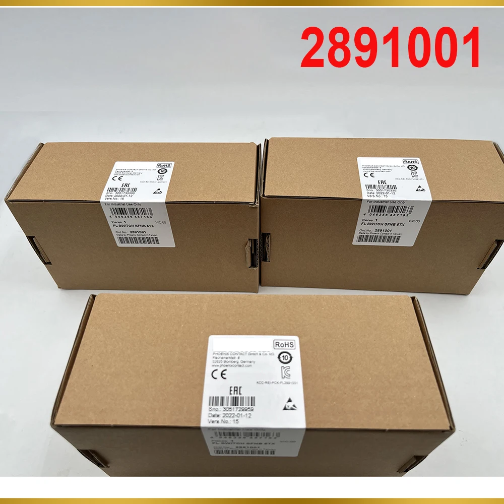 1PCS FL SWITCH SFNB 5TX สําหรับ Phoenix อุตสาหกรรม Ethernet Switch 2891001