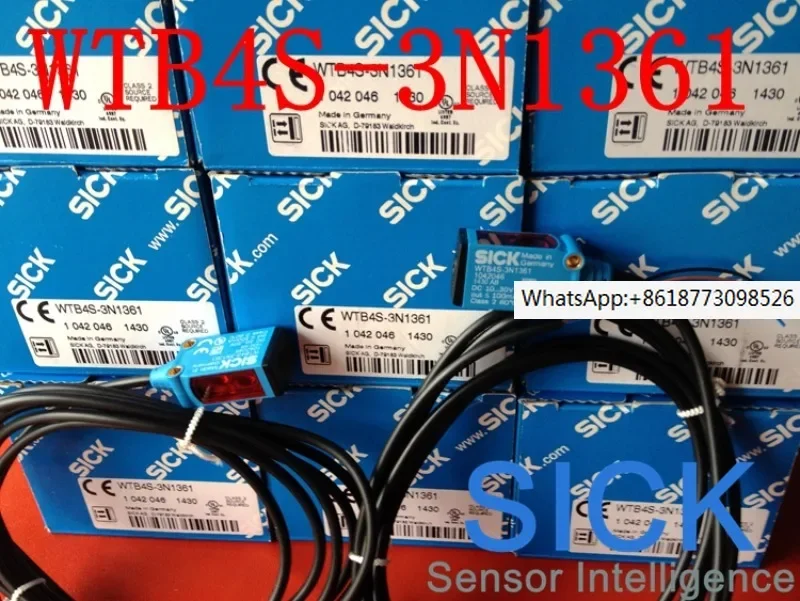 

Genuine Schke SICK photoelectric sensor WTB4S-3N1361 stock fake