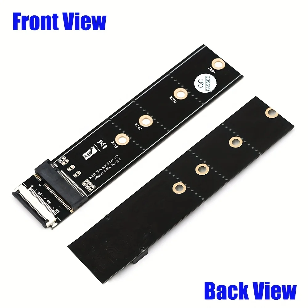 M.2 M2 NGFF Key M to Key A + E Extension Cable M2 SSD Adapter Card Extender extend Cable