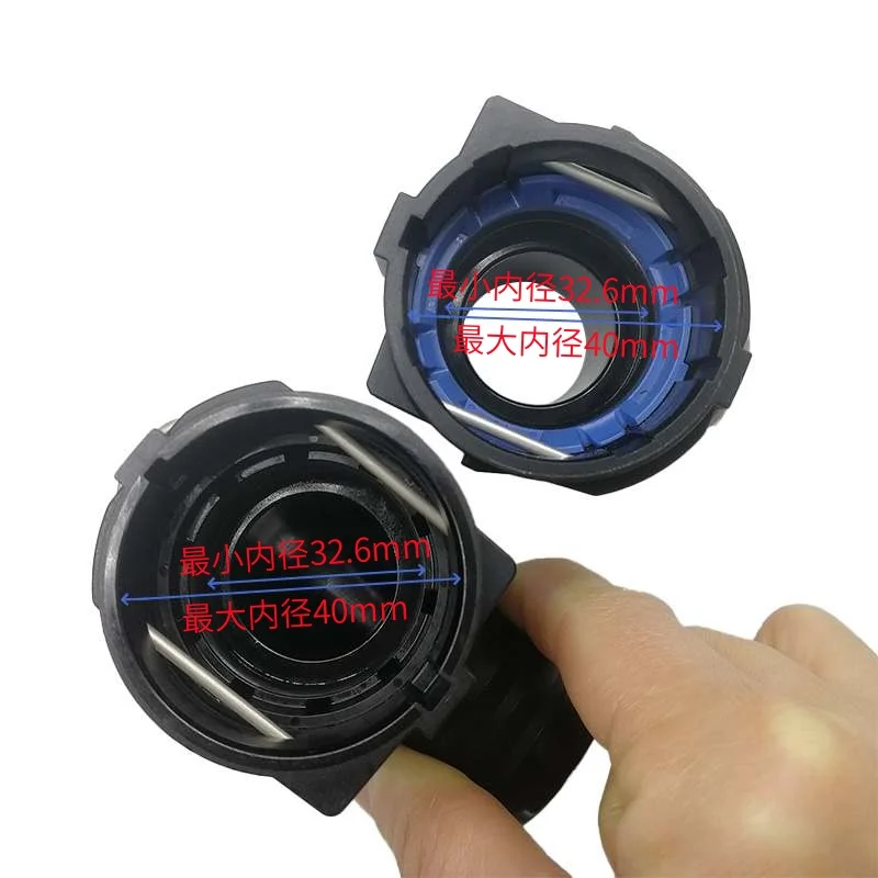 NW26 Cooling water pipe connector plastic water tube connector 32mm plastic fittings 1pc