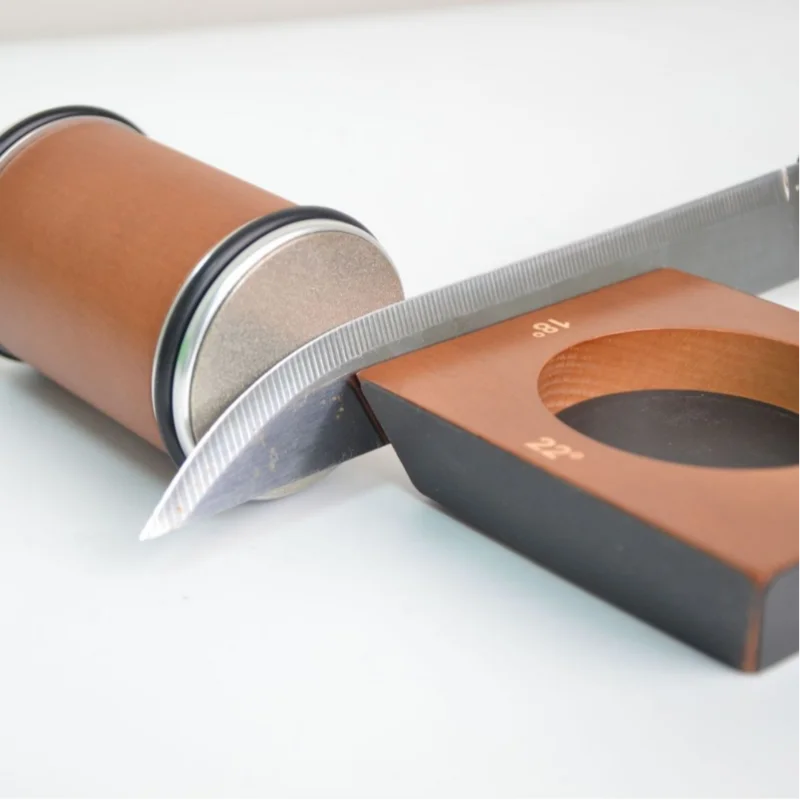 

Magnetic Rolling Knife Sharpener Knife Holder Diamond Sharpening Stone with15/18/20/22Degrees Angle Roller Kitchen Accessory set