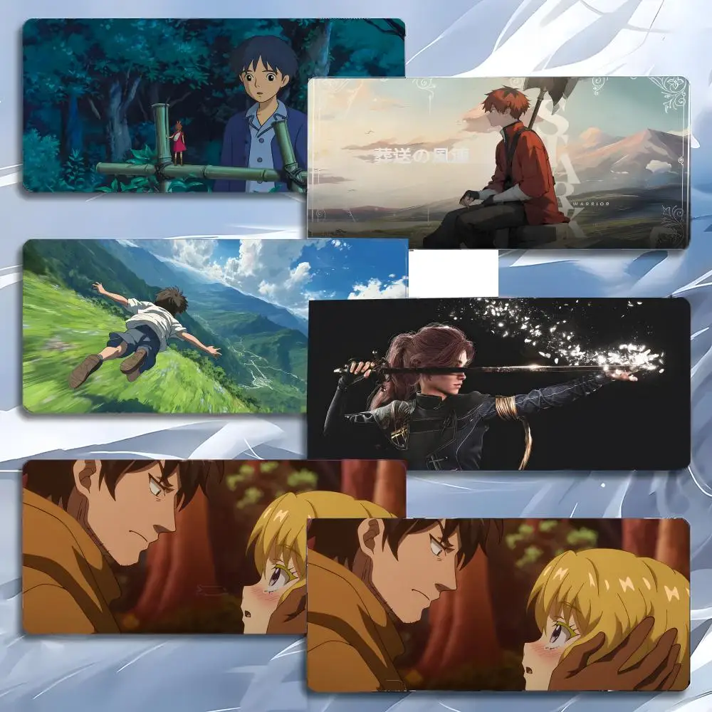 

Коврик для мыши Anime Daily A-An Adventurer's Daily Grind at Age 29, большой игровой коврик с утолщенной кромкой для ПК, настольный коврик для компьютера