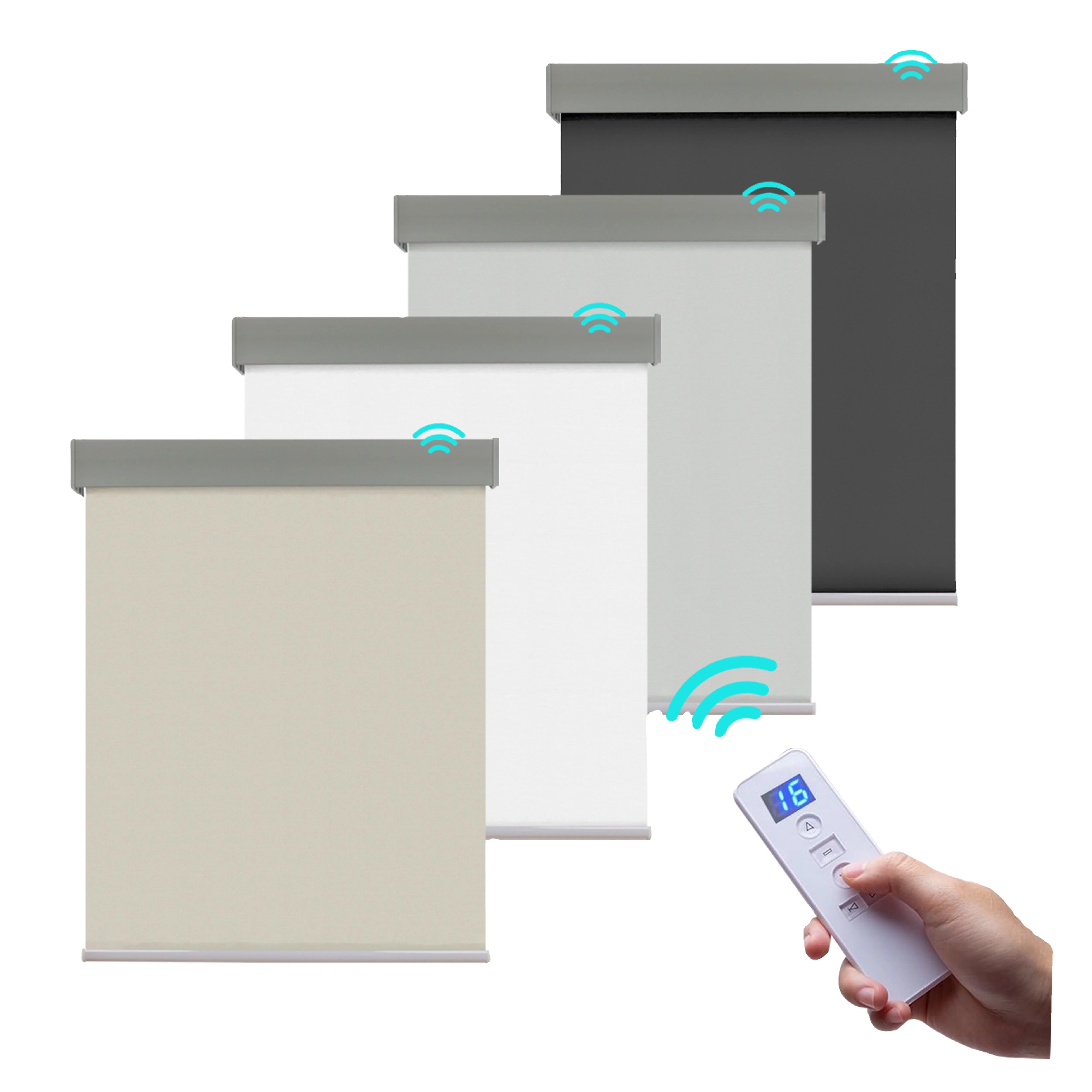Cordless Electric Blackout Zebra Roller Wholesale Manufacturer Soundproof Heat Insulation  Shades Roller Shades