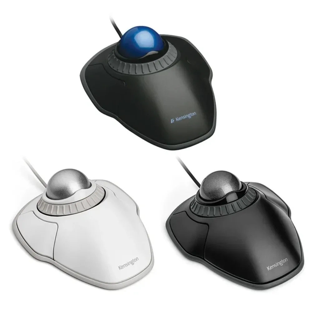 Kensington Mouse Wired or 2.4GHz Bluetooth AutoCAD/Photoshop Trackball Original Orbit Ergonomic Customized Office Accessories