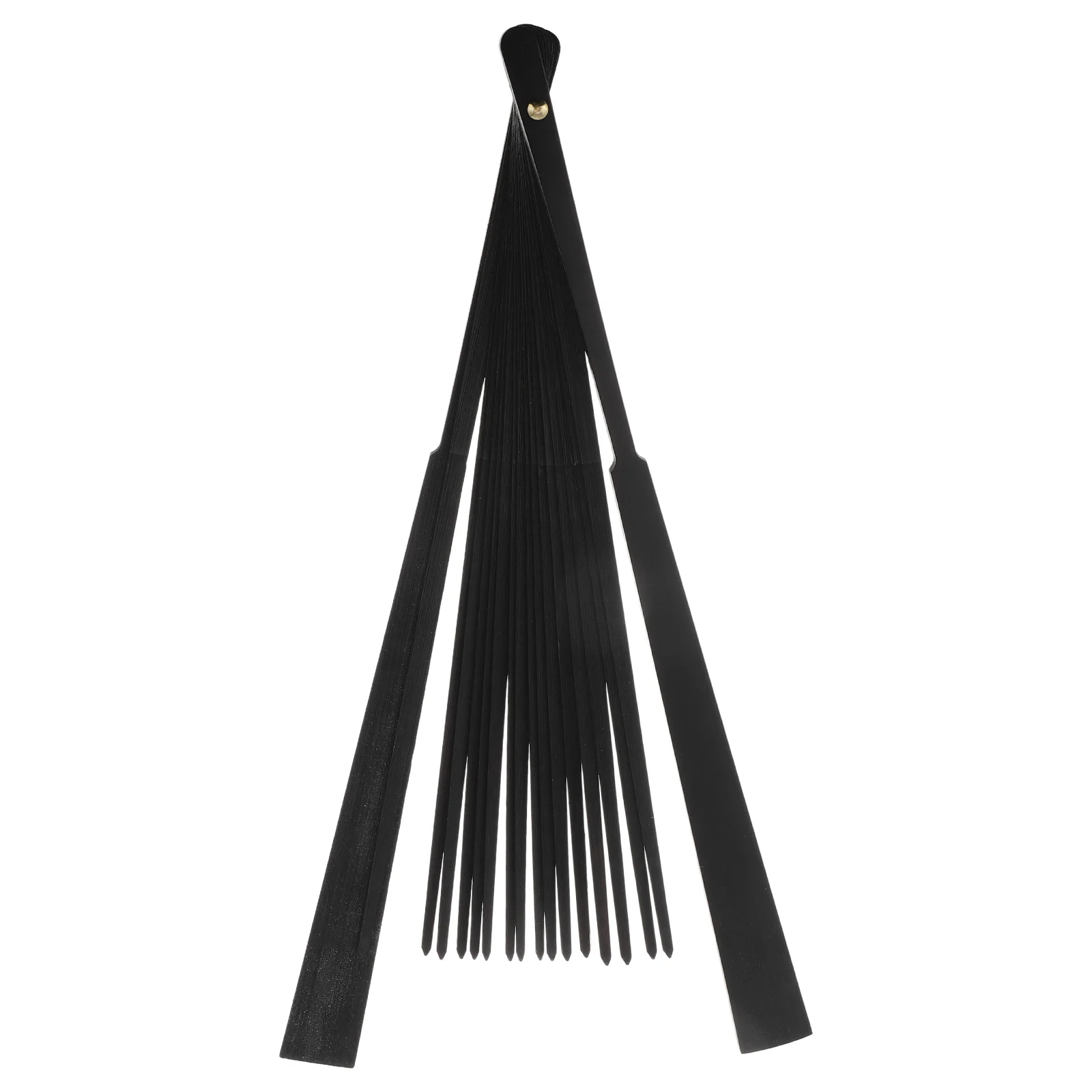 

Wood Folding Fan Frame Lightweight Unfinished DIY Kit for Handmade Folding Fans Wedding Decor Souvenirs