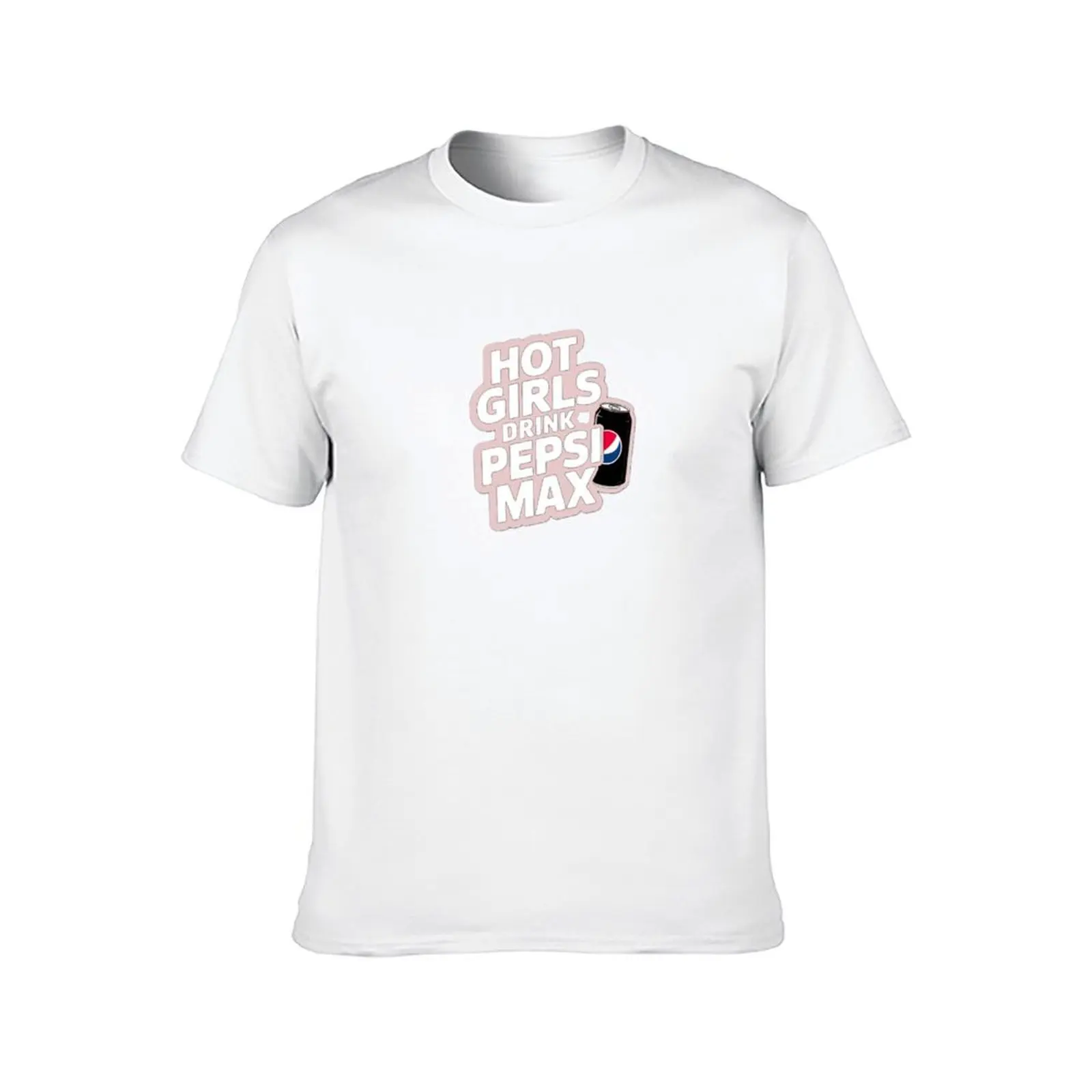 Hot girls drink Pepsi Max T-Shirt t shirt men 100% cotton luxury brand anime t shirts for man T-Shirt