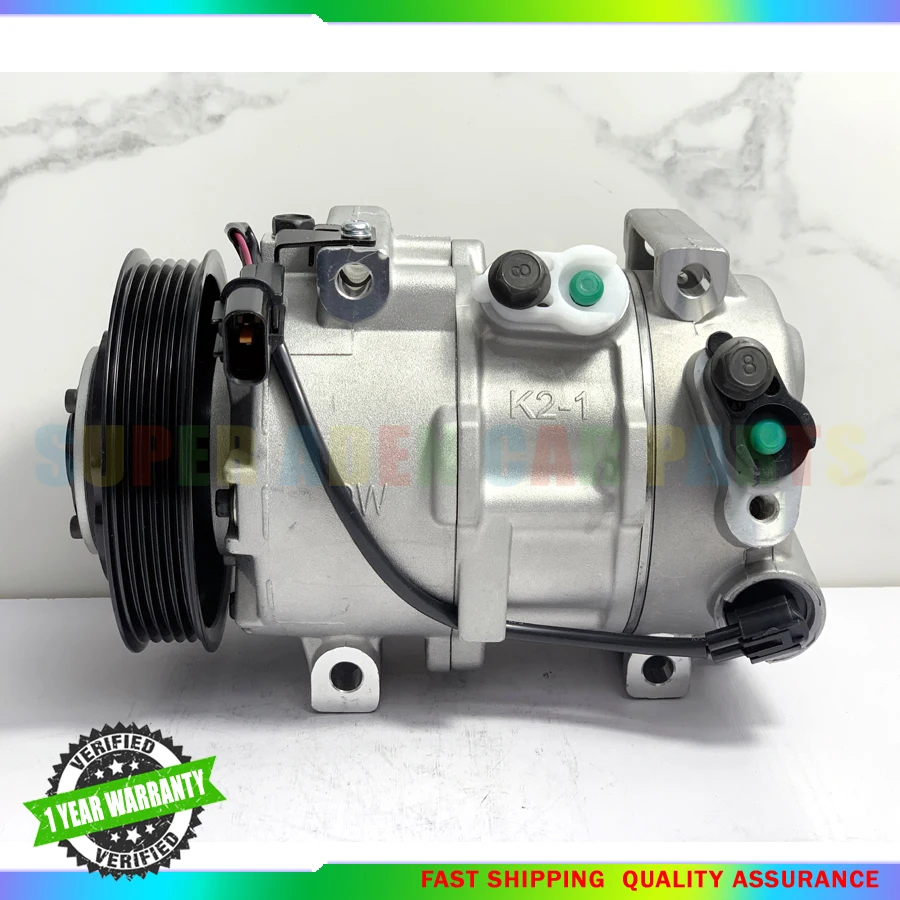 

CAR A/C Compressor For KIA RIO 2011-2016 DVE9 97701-1W100 1A3AE-02300 1A3AE02300 2C061-0003 2C0610003 P300133331 977011W100