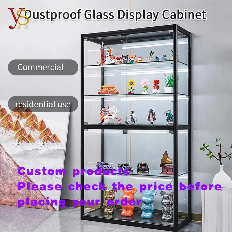 custom.Professional glassLEDDisplay Cabinet - High-end commercial cabinet，Suitable retail stores and boutiques