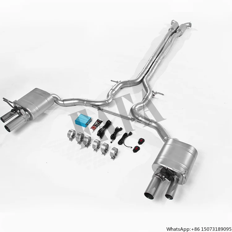 

For Paramela 971 2.9T 3.0T Car Exhaust System High Performance Cat Back Exhaust Pipe Electric Valve Muffler Exhaust
