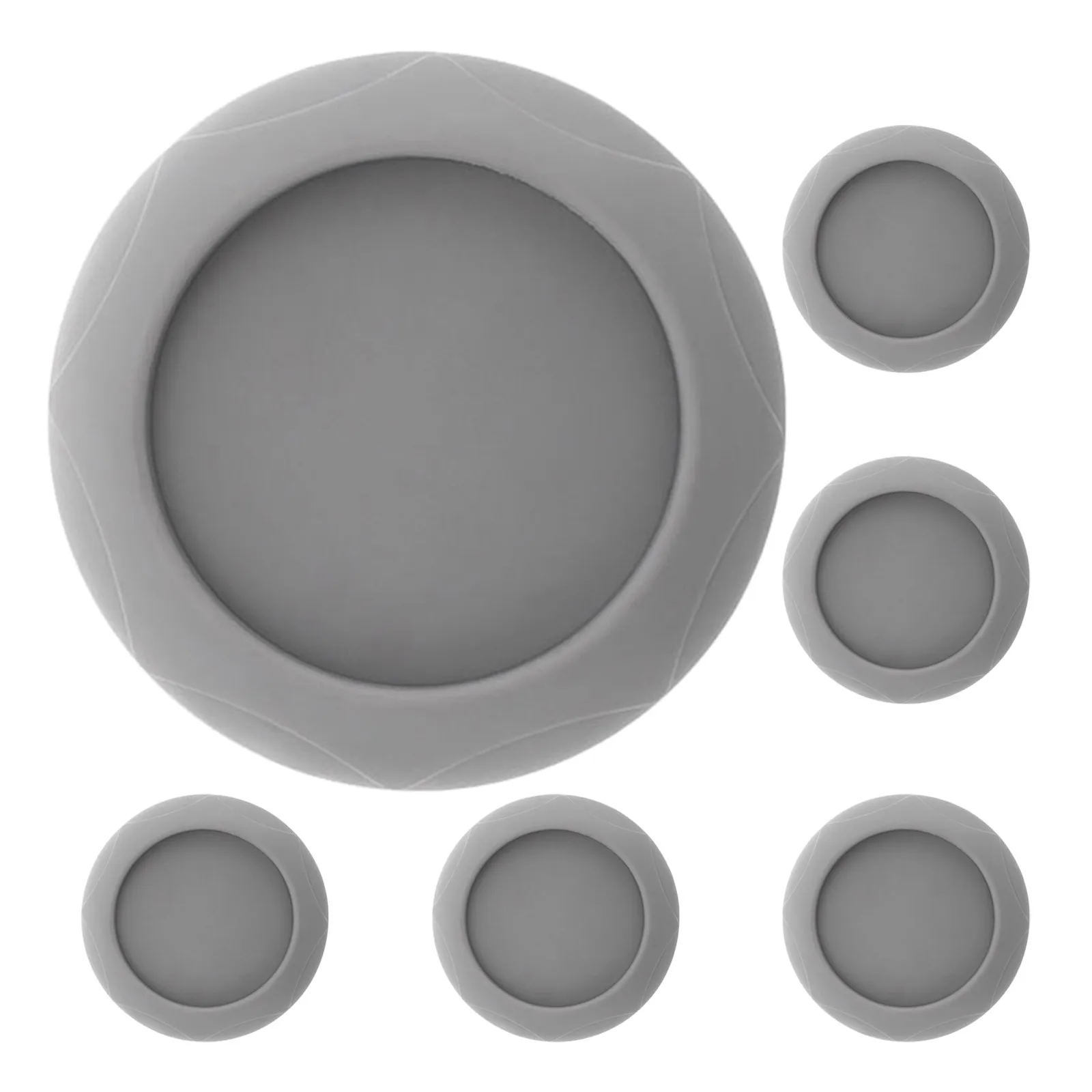 6Pcs Child Safety Gate Wall Pads Door Protector Bumpers Baby Gate Protective Cups Wall Guards for Home Fence Protector - view 5