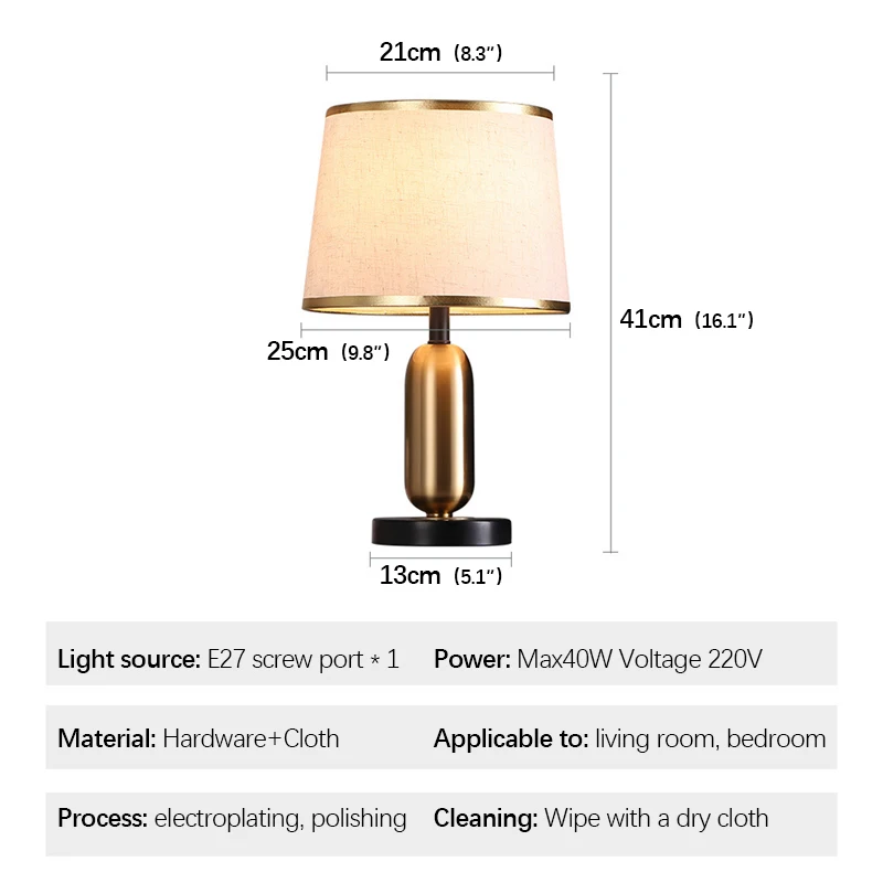 Ronin หลอดไฟ LED ตั้งโต๊ะแบบนอร์ดิกสุดสร้างสรรค์สีดำทองของตกแต่งโต๊ะข้างเตียงที่เรียบง่ายสำหรับห้องรับแขกห้องนอนบ้าน