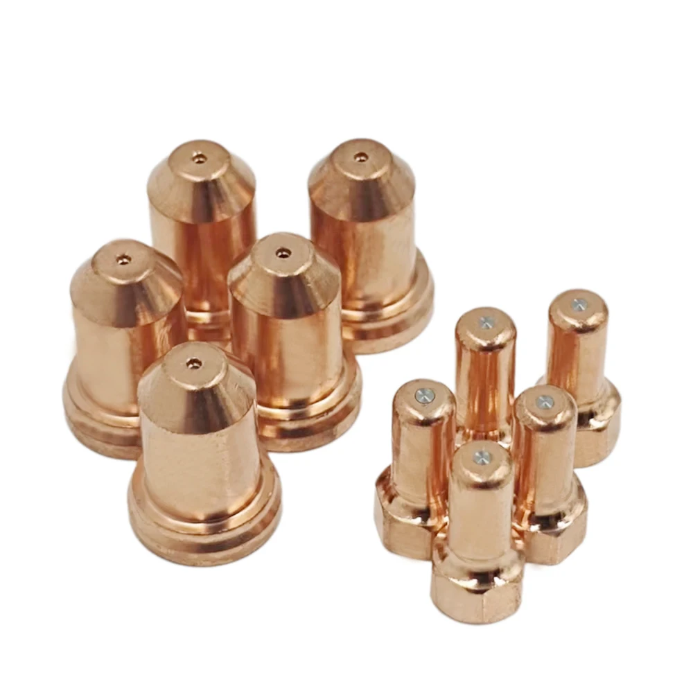5/10/20/40 Stück PT-80 PT80 IPT-80 PTM-80 Elektrode 52558 Düse 51311 1,0mm/1,1mm/1,2mm/1,3mm Passend für Plasmaschneider-Brenner Verbrauchsmaterialien – Detail 6