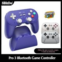 8BitDo Pro 3 Wireless Gamepad，Bluetooth Game Controller with TMR Joysticks for NS Nintendo Switch 2,PC Windows,ANDROID,iOS