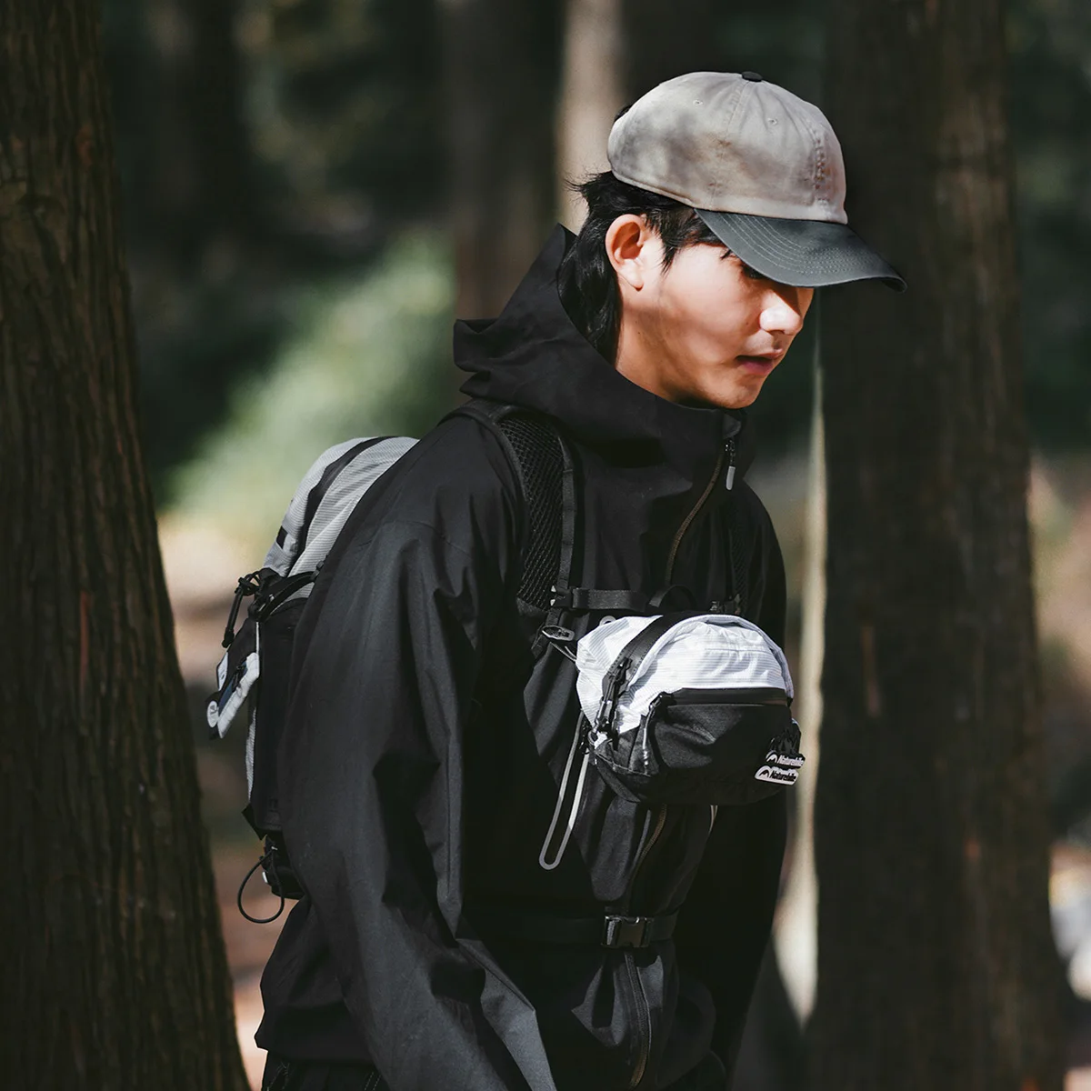 Naturehike Hydrogen 5L Casual Waist Bag Outdoor Hiking Cycling Running Portable Waterproof Crossbody Chest Bag CNK2300BB013