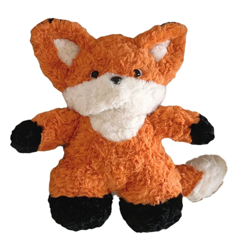 New Huggable Cute Long Tail Fox Doll Stuffed Animal Plush Toys Children Kids Cute Fox Gift Soft Cartoon Christmas Presents