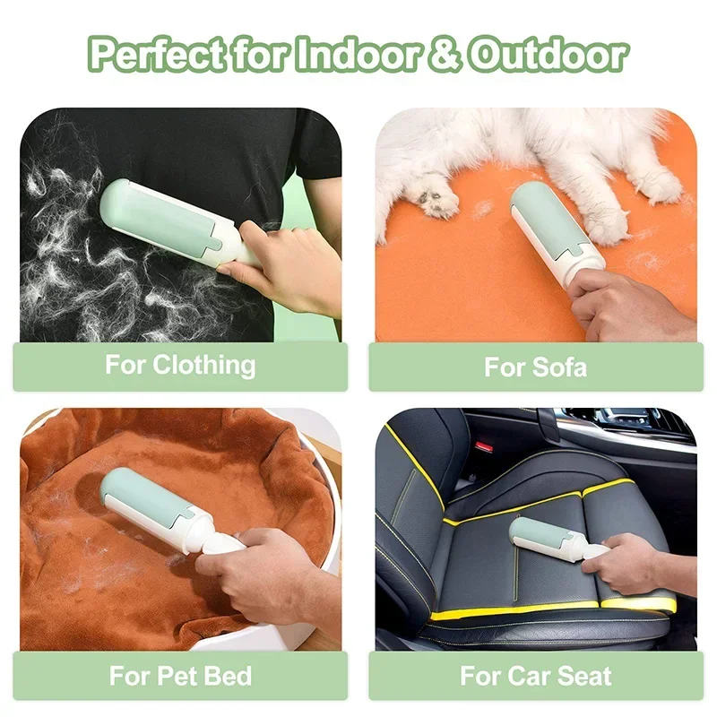 Pet Hair Remover Roller Home Dust Remover Clothes Fluff Dust Catcher Cat Dog Hair Removal Brushes Pets Accessories Cleaning Tool