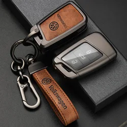 Car Key Case Cover Fob For VW Volkswagen Polo Tiguan MK2 Passat B5 B6 B7 Golf 4 5 6 7 MK6 MK7 Jetta Lavida Keychain Accessories