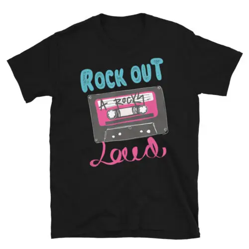 Vintage Cassette Tape Rock Out Loud A Unisex T-Shirt