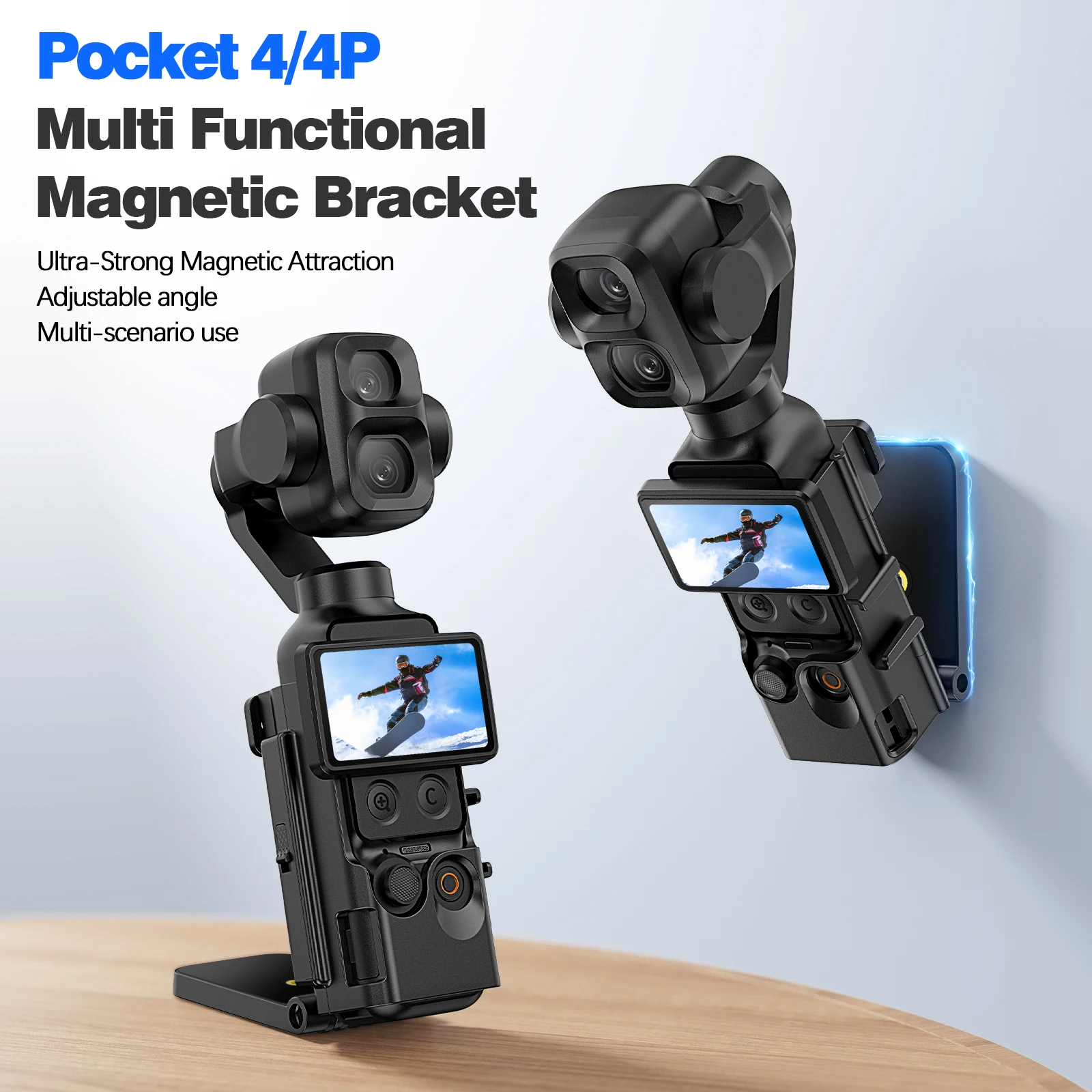 �y�Z�[�����zDJI Osmo Pocket 4/4P�p ���C�V���R���ی�P�[�X ����~�� �ϏՌ� �J�����J�o�[ ���͋z���t��