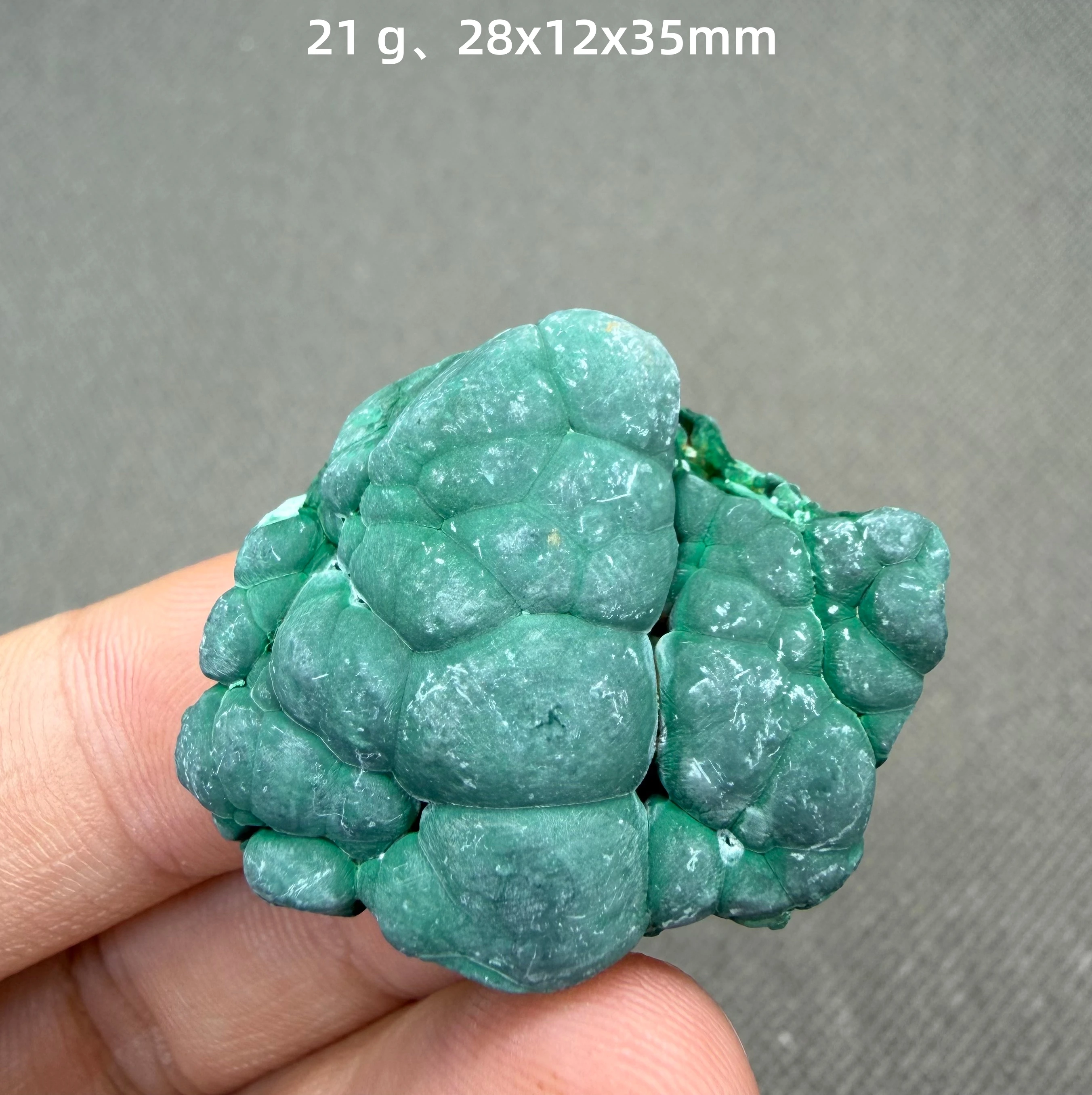 Natural Malachite Botryoidal Cluster Green Grape Copper Ore Mineral Specimen Home Decor