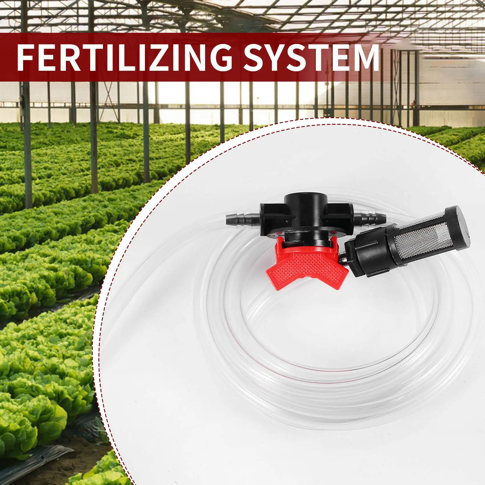 cleaning pipette 1/2 Garden Irrigation Device Venturi Fertilizer Injector Switch Water Tube Kit