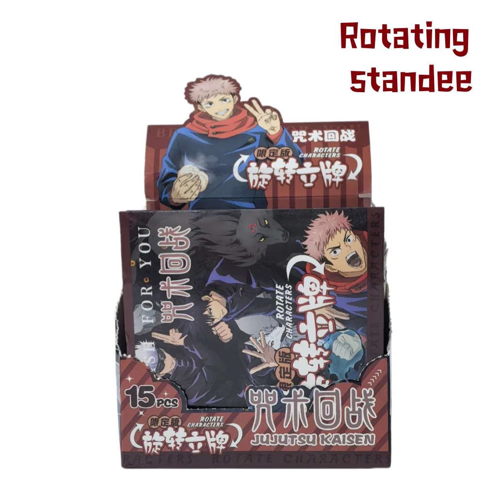 NEU! Acryl-Drehständer Blind Box Holografisches Desktop-Ornament Prominenten-Anime-Merchandise Sammlerstück Blind Draw