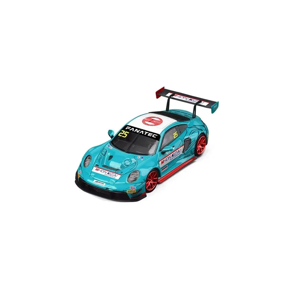 Star Race SR 1:64 Porsche 911 GT3R Light Blue #25 Diecast Car Model Static Collection Desktop Decoration Perfect Gift For Boys