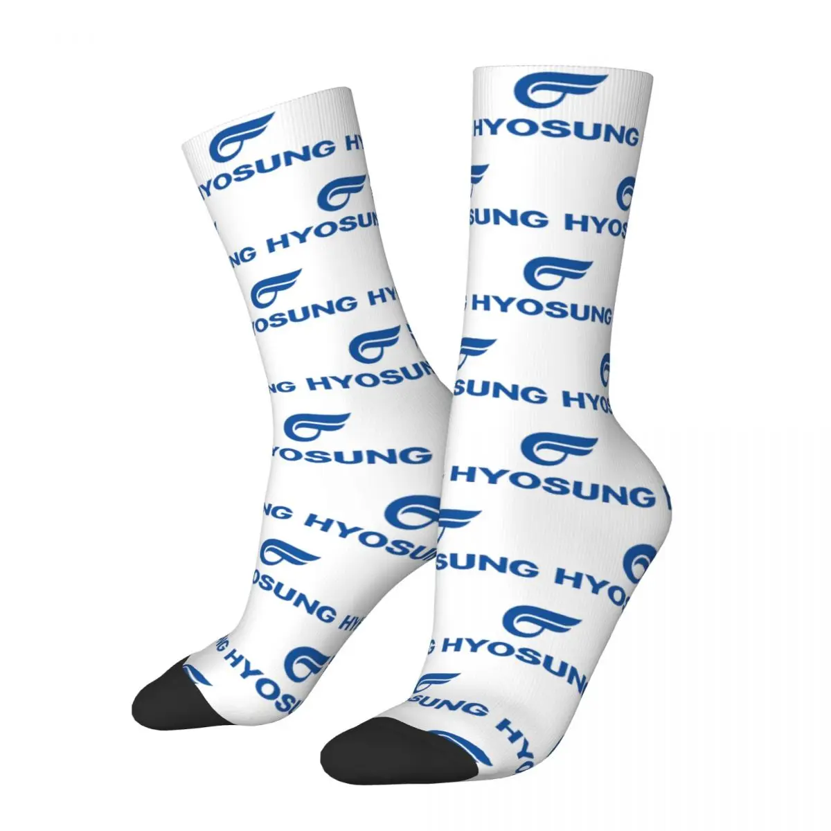 Hyosung Motorcycle Socks Harajuku High Quality Stockings All Season Long Socks Accessories for Man's Woman's Gifts