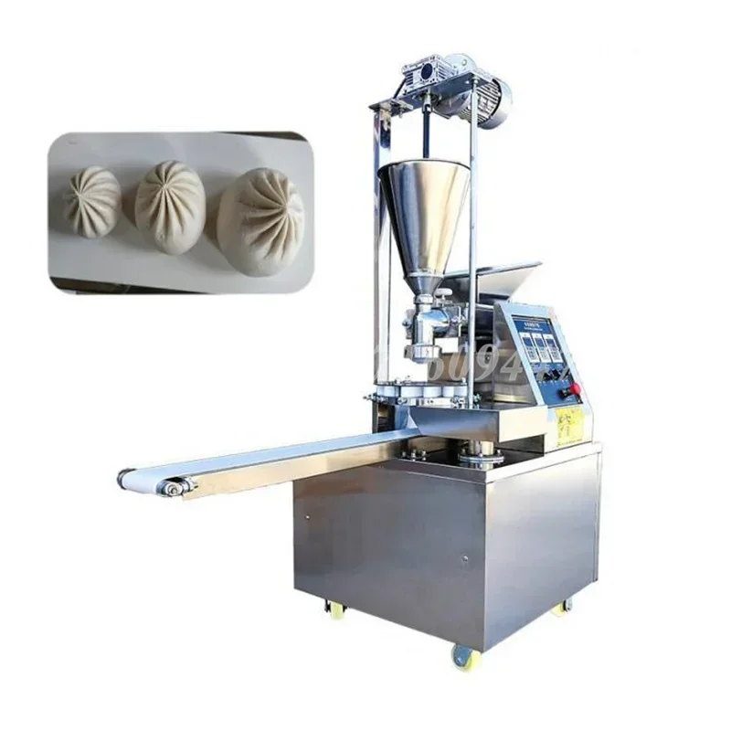 

Automatic Steamed Stuffed Buns Making Machine Hot Sale Momo Baozi Maker Stainless Steel 500-2000pcs/H