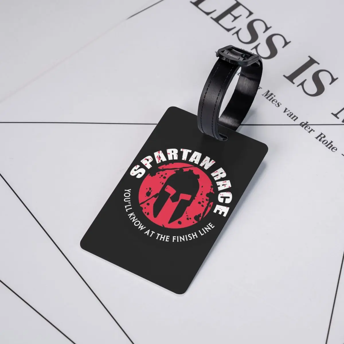 Spartan Race Sparta Spirit Luggage Tags Custom Baggage Tags Privacy Cover Name ID Card