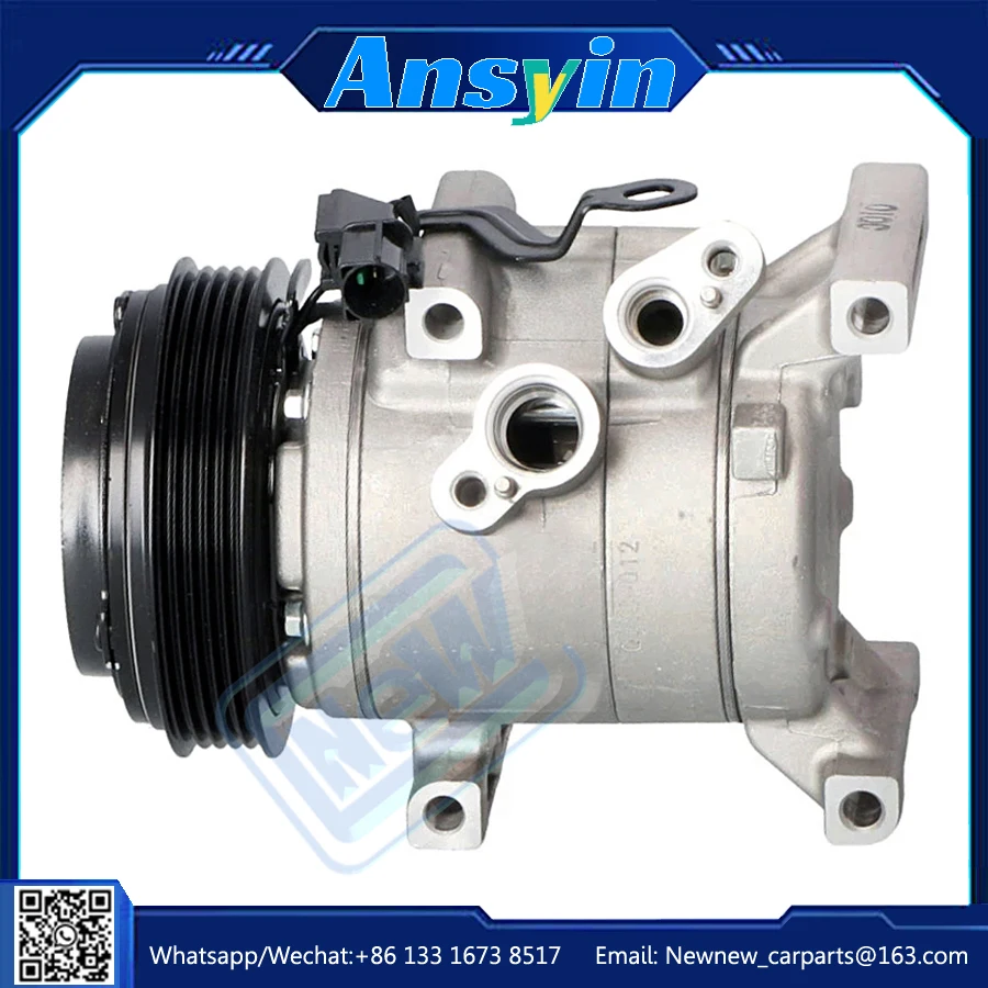 

Автомобильный компрессор кондиционера переменного тока HCC RS-09 для Hyundai I10 2014-2016 97701B9010 F500-QADCA-02 F500QADCA02 97701-B9010