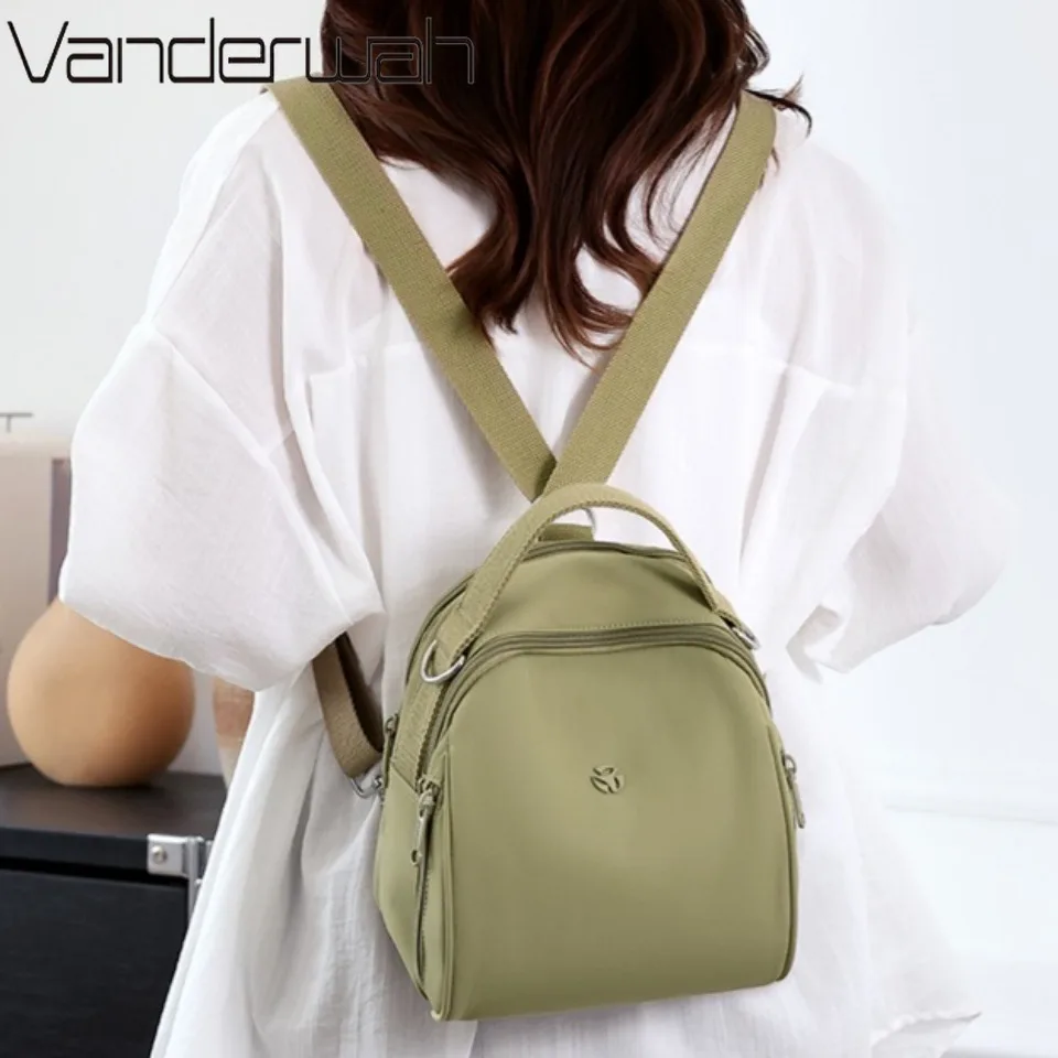 

Summer Shoulder Crossbody Hand Bags for Women Soft Nylon Waterproof Backpack Purses and Handbags Luxury Handbags Women Designer
