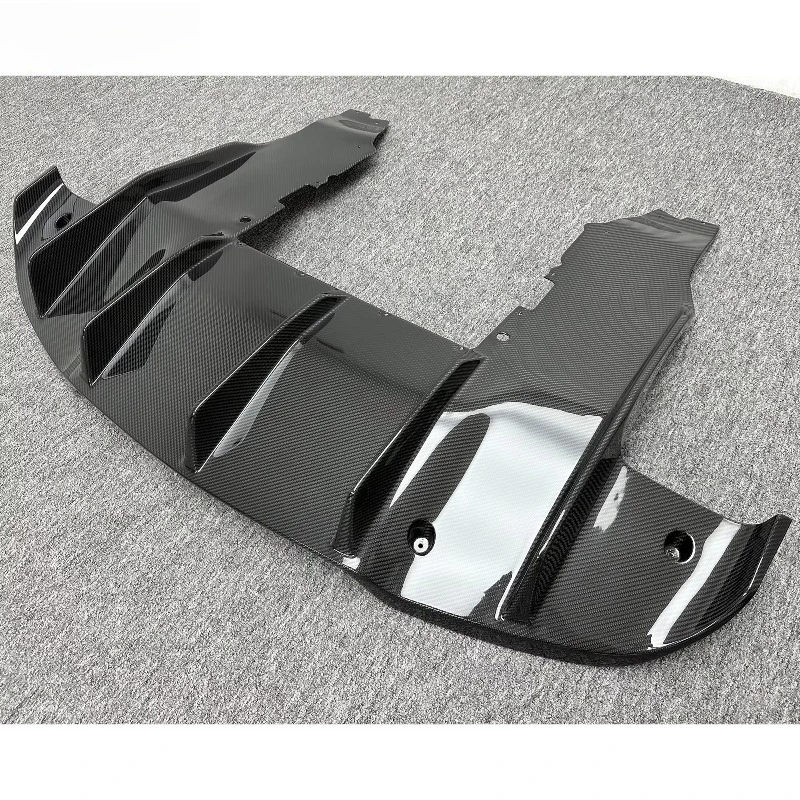 Ryft Style Dry Carbon Fiber Rear Diffuser for 720S 2015-2018 Carbon Rear Lip Car Body Kits Parts Auto Accessories